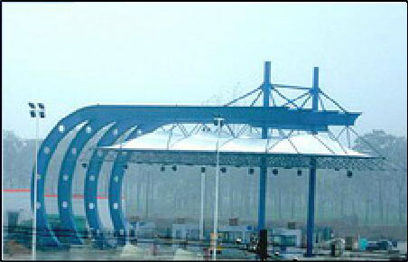 收費(fèi)站膜結(jié)構(gòu)